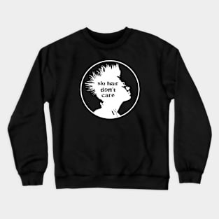 Ski Hair Circle Girl Crewneck Sweatshirt